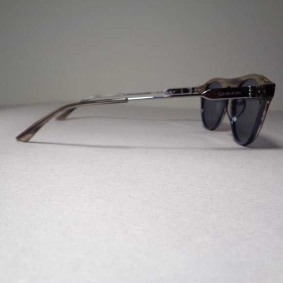 Calvin Klein CK20701S Taupe Blue Horn New Women\'s Sunglasses main image 5